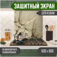 Защитный экран для кухни 600 х 600 х 3 мм 