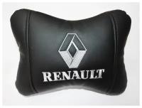 Подушка на подголовник Renault экокожа черный