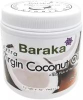 Baraka масло кокосовое нерафинированное, пластиковая банка 250 г