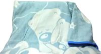Байковое одеяло Vladi, Сони, бело-голубое, 100х140