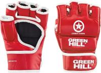 Перчатки Green Hill COMBAT SAMBO, MMR-0027CS, Красный, M