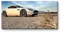 Модульная картина Aston-Martin в пустыни120x60