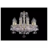 Люстра Bohemia Ivele Crystal 1402 1402/10/141/G, E14, 400 Вт, кол-во ламп: 10 шт., цвет: золотой