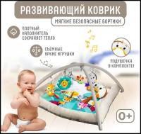 Развивающий коврик Solmax, музыкальный