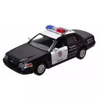 Машина металлическая Ford Crown Victoria Police, 1:42, открываются двери, инерция