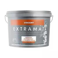 Краска акриловая VINCENT Extramat глубокоматовая белый 9 л