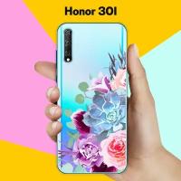 Силиконовый чехол на Honor 30I Цветы 10 / для Хонор 30 Ай