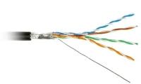 Hyperline Кабель FTP 4-C5E-SOLID-OUTDOOR-40-500 витая пара экран. FTP (F/UTP) кат.5e 4х2х0.5 (24 AWG)