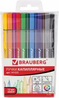 Линеры (капиллярные ручки) для письма и рисования, скетчинга Brauberg 