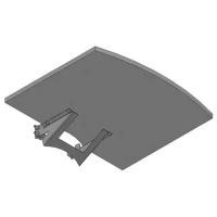 Полка SMS Base Shelf H, grey