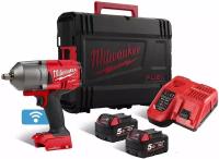 Аккумуляторный гайковерт Milwaukee M18 FUEL ONEFHIWF34-502X ONE-KEY 4933459730