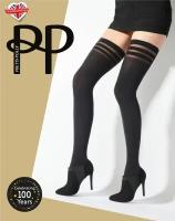 Чулки Pretty Polly, 80 den, размер S-L, черный