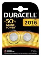 Duracell 5005626 Литиевые батарейки для электронных устройств CR2016-2BL (6шт) (арт. Б0037271)