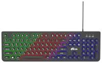 Игровая клавиатура Ritmix RKB-215BL черный, кириллица+QWERTY