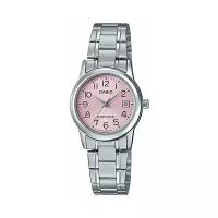 Наручные часы CASIO Collection LTP-V002D-4B, розовый, серебряный