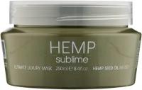 Selective Professional Hemp Sublime Интенсивно-увлажняющая маска для волос и кожи головы с маслом семян конопли, 250 мл