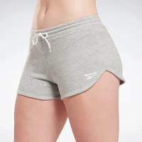 Шорты спортивные Reebok для женщин, Размер:M, Цвет:серый, Модель:RI FRENCH TERRY SHORT