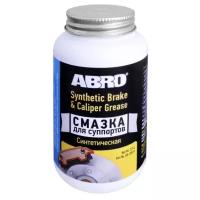 Смазка пластичная ABRO Synthetic Brake & Caliper Grease, для суппортов, синтетическая, банка 227г, арт. BG-200-R