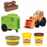 Плей-до, Набор игровой Play-Doh Фермерский трактор F10125L0