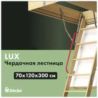 Лестница чердачная Döcke LUX 70х120х300