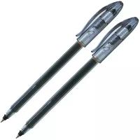 Ручка гелевая Pilot Super Gel, чернила черные, узел 0.5 мм, одноразовая, 2 шт