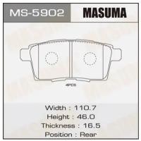 Колодки дисковые Masuma MASUMA MS5902
