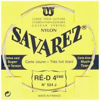 Комплект струн для классической гитары Savarez Yellow Card 520J