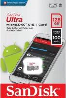 Карта памяти 128GB SanDisk SDSQUNR-128G-GN6MN microSDXC UHS-I