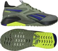 Кроссовки Reebok Nano X2 TR Adventure, размер 10, зеленый