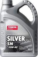 Масло моторное TEBOIL SILVER SN 10W-40 полусинтетическое 4л