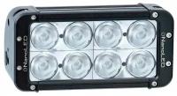 Фара светодиодная NANOLED 80W, EURO, 8 LED CREE X-ML, в два ряда, Euro 198*100*93 мм