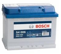 Автомобильный аккумулятор BOSCH S4 006 (0 092 S40 060), 242х175х190