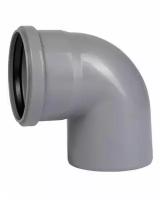 Отвод полипропиленовый канализационный для канализации (ПП) 110/87*, 1 шт