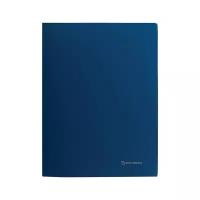 BRAUBERG Папка-скоросшиватель Стандарт А4, синяя