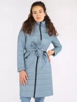 Женское пальто A PASSION PLAY, демисезонное, SQ68487, цвет голубой, размер S