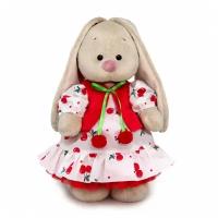 Мягкая игрушка Зайка Ми, в платье с вишнями, 25 см StS-522/328471