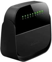 Роутер беспроводной D-link DSL-2640U/R1A ADSL2+ черный