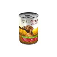 Влажный корм для собак BioMenu Sensitive, гипоаллергенный, кролик, индейка