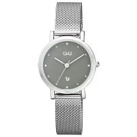 Наручные часы Q&Q, серый, серебряный