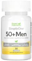 Мультивитамины Super Nutrition для мужчин старше 50 лет с травами, 30 таблеток
