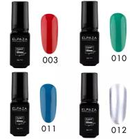 Elpaza Paint Набор красок для стемпинга (5 мл), 4 шт