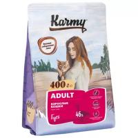 Сухой корм для кошек Karmy Adult, с гусем