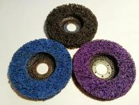 Коралловый шлифовальный диск, набор из 3 штук(черный, синий, фиолетовый)