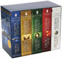 Game of Thrones 5 book set, полный комплект, Song of Ice and Fire Series