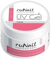 RuNail, УФ-гель однофазный (прозрачный), 15 г