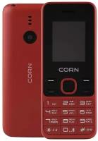 Телефон CORN B182, 2 SIM, красный