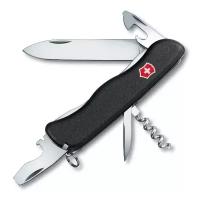 Нож Victorinox Nomad, 111 мм, 11 функций, черный