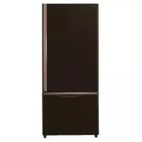 Холодильник Hitachi R-B502PU6GBW, коричневый
