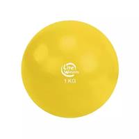 Медбол Lite Weights 1кг 1701LW желтый
