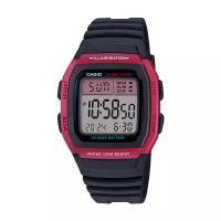 Наручные часы CASIO Collection Men W-96H-4A, красный, серый